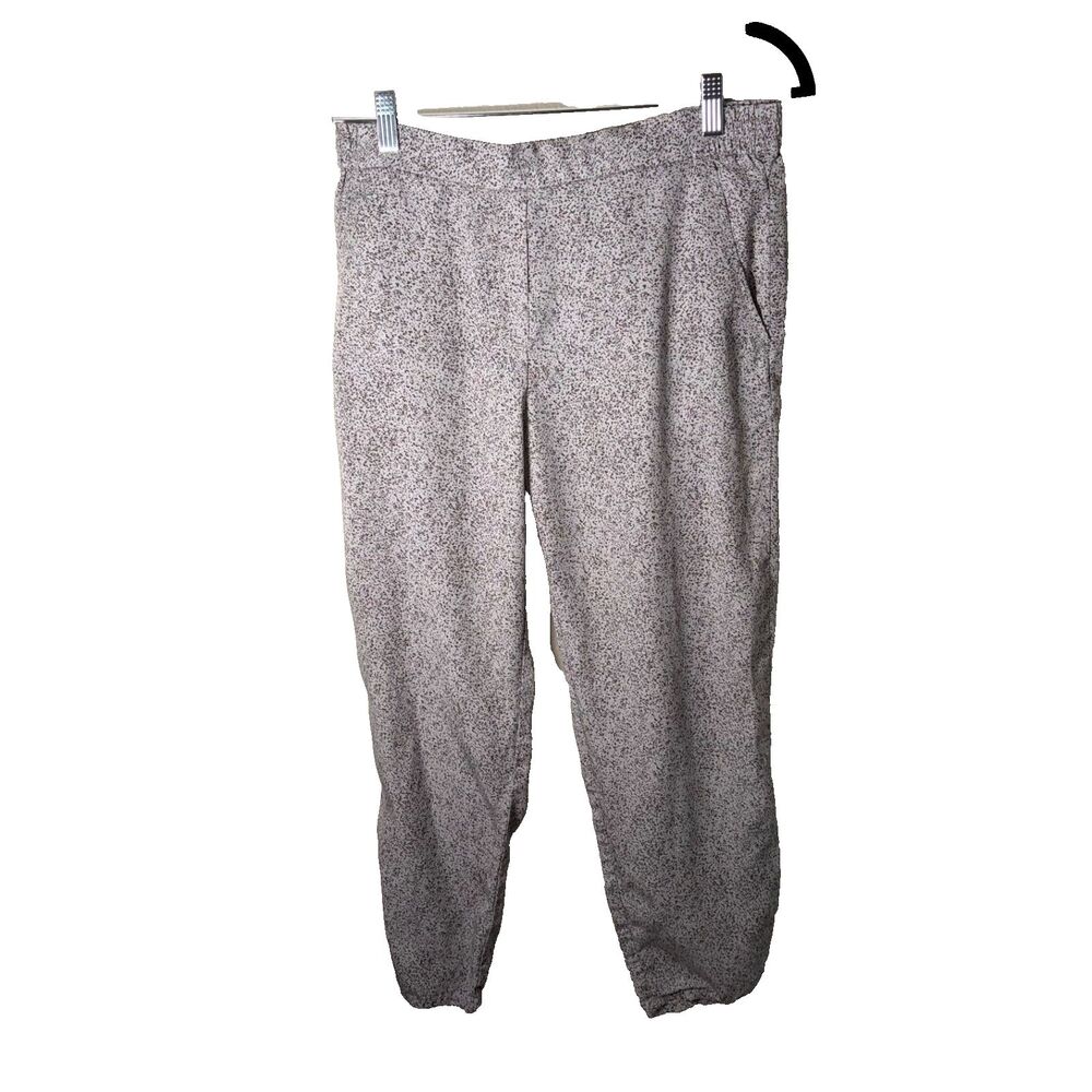 Gap Pants Women's Medium Speckled Lightweight Pocket Casual Lounge Pull-On